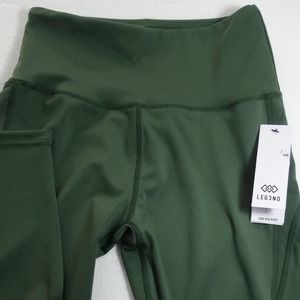 High Rise Waist Yoga Pants Capris S